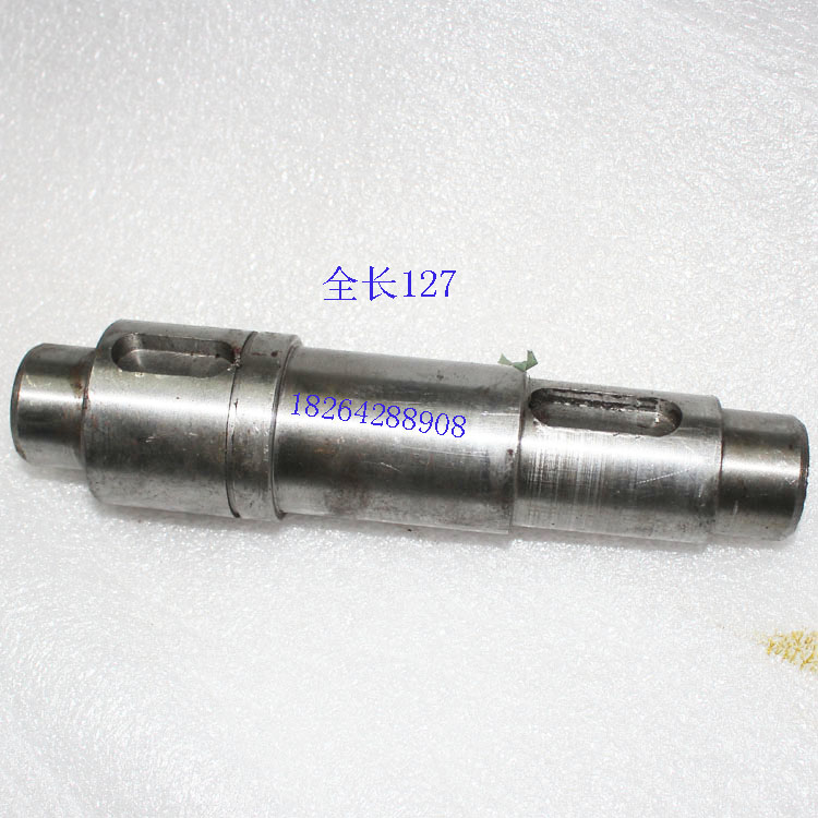 鲁南 威达XQL6226 XQ6232 XQ6226 铣床 花键轴立铣头轴全长127