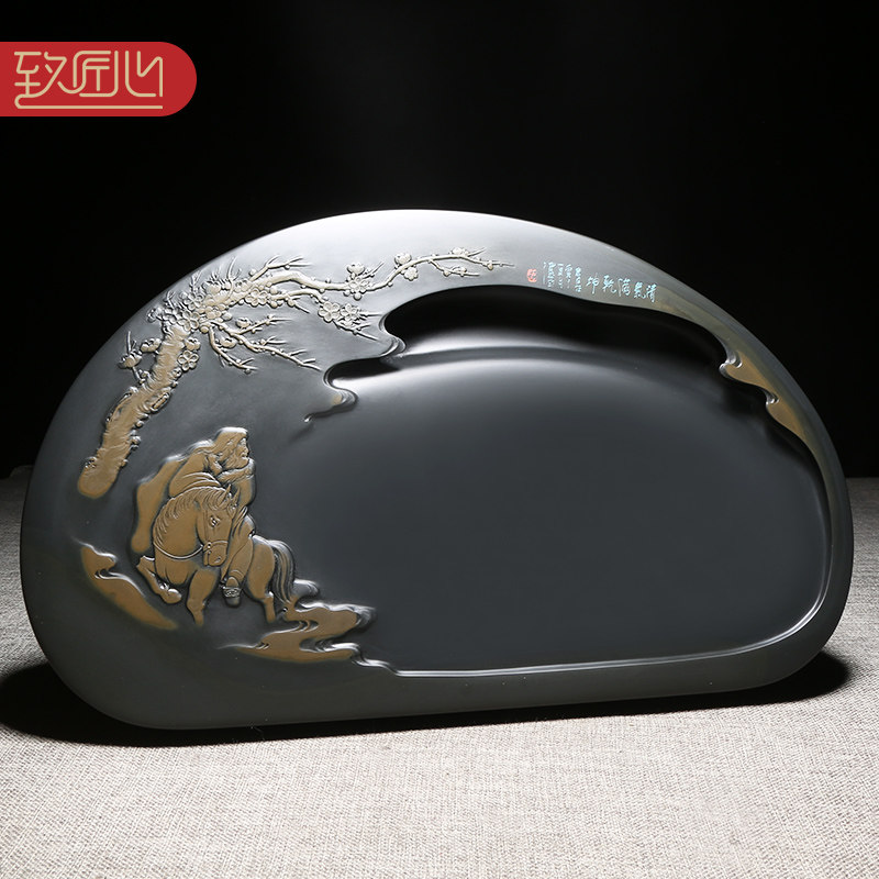 匠心歙砚巴永成大师代表作