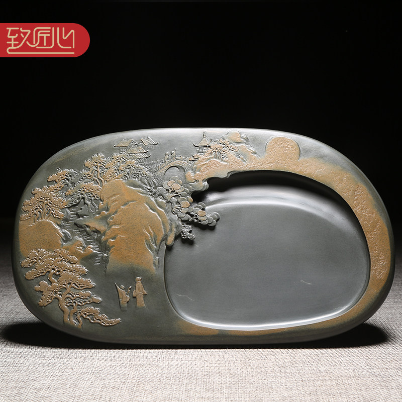 四大名砚歙砚,四大名砚端砚_大山谷图库