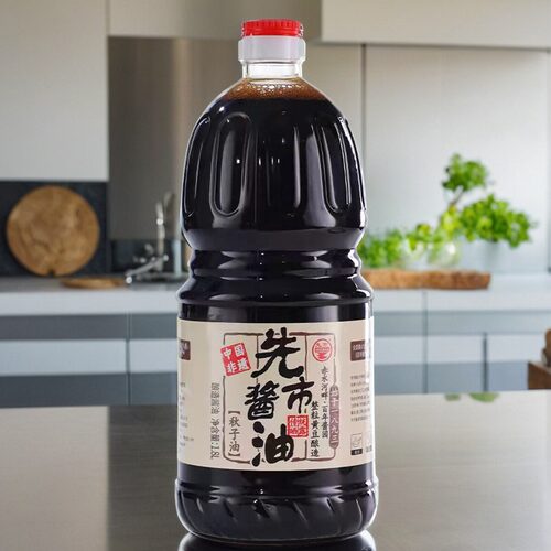 先市酱油秋子油黄豆油传统酿造