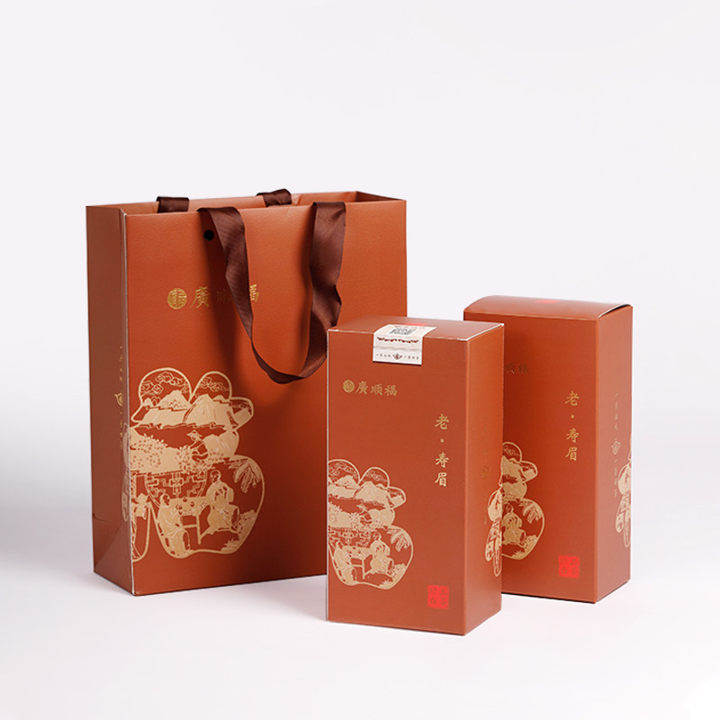 广顺福高山栆香老白茶2015年散茶老寿眉适合冬日煮茶春节礼盒装