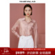柔美松弛雪纺衫 曼德诗莱赛尔纯色高光衬衫 2025秋秋新款 设计感衬衣