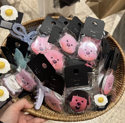 nyu卡通loopy海狸手机支架