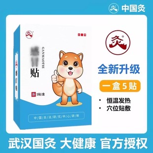 武汉国灸儿童宝宝治疗膏贴炙感咳喘腹舒艾腹泻肠胃脾膏药贴灸贴