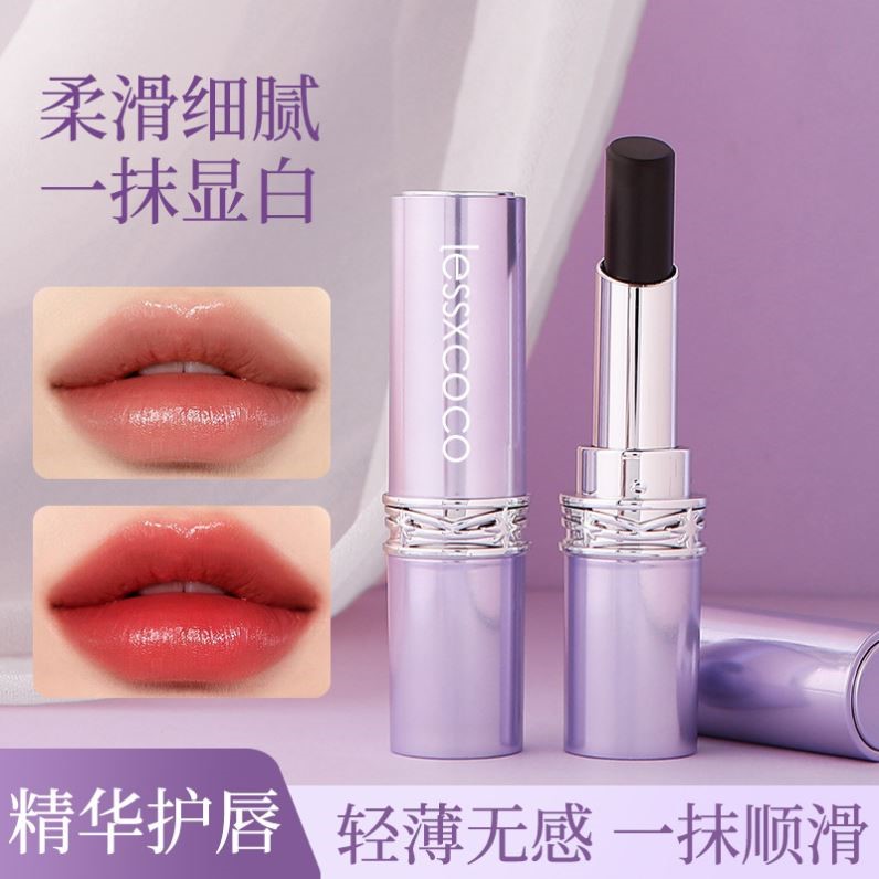 LESSXCOCO黑玫瑰魔法不沾杯口红丝绒柔雾哑光滋润保湿不沾杯口红