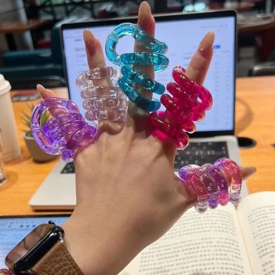Twisting Tangle Fidget Toy Deformable Rope Rotating Fingerti