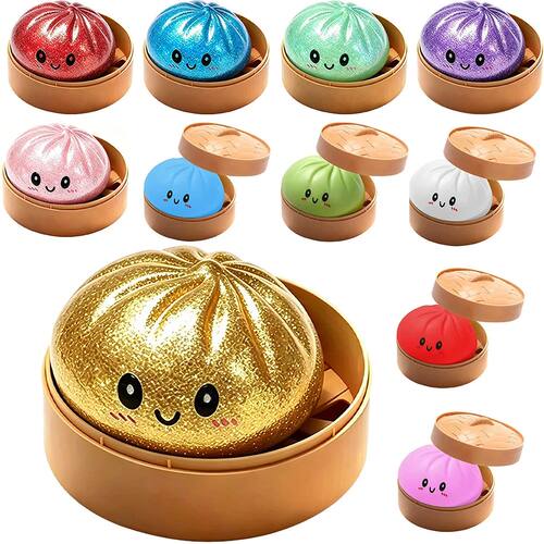 Blind box Colorful Simulated Dumpling Squishy Relaxing Relie