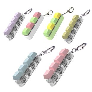 4 Keys Keyboard Keycaps Fidget Toy DIY Finger Keycaps Party