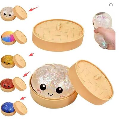 New Glitter Dumpling Glitter Dumpling Squishy with Box Dumpl