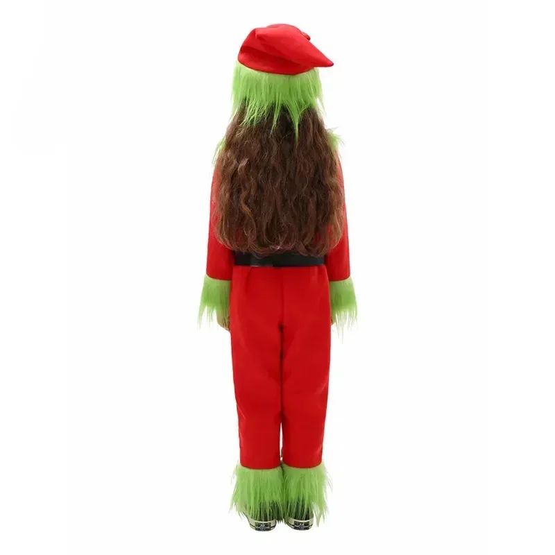 Halloween Genie thief Green Hairy Monster Grinch Children Co