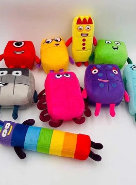Numberblocks Plush Doll Educational Stuffed Number Blocks To