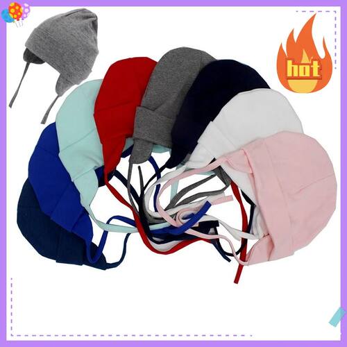 Baby Hat Ear Protection Autumn Winter Warm Knitted Hats for