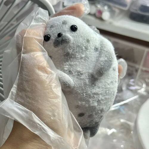 Kawaii Squishy Seal Squeeze Toys Super Soft Pinching Fingert
