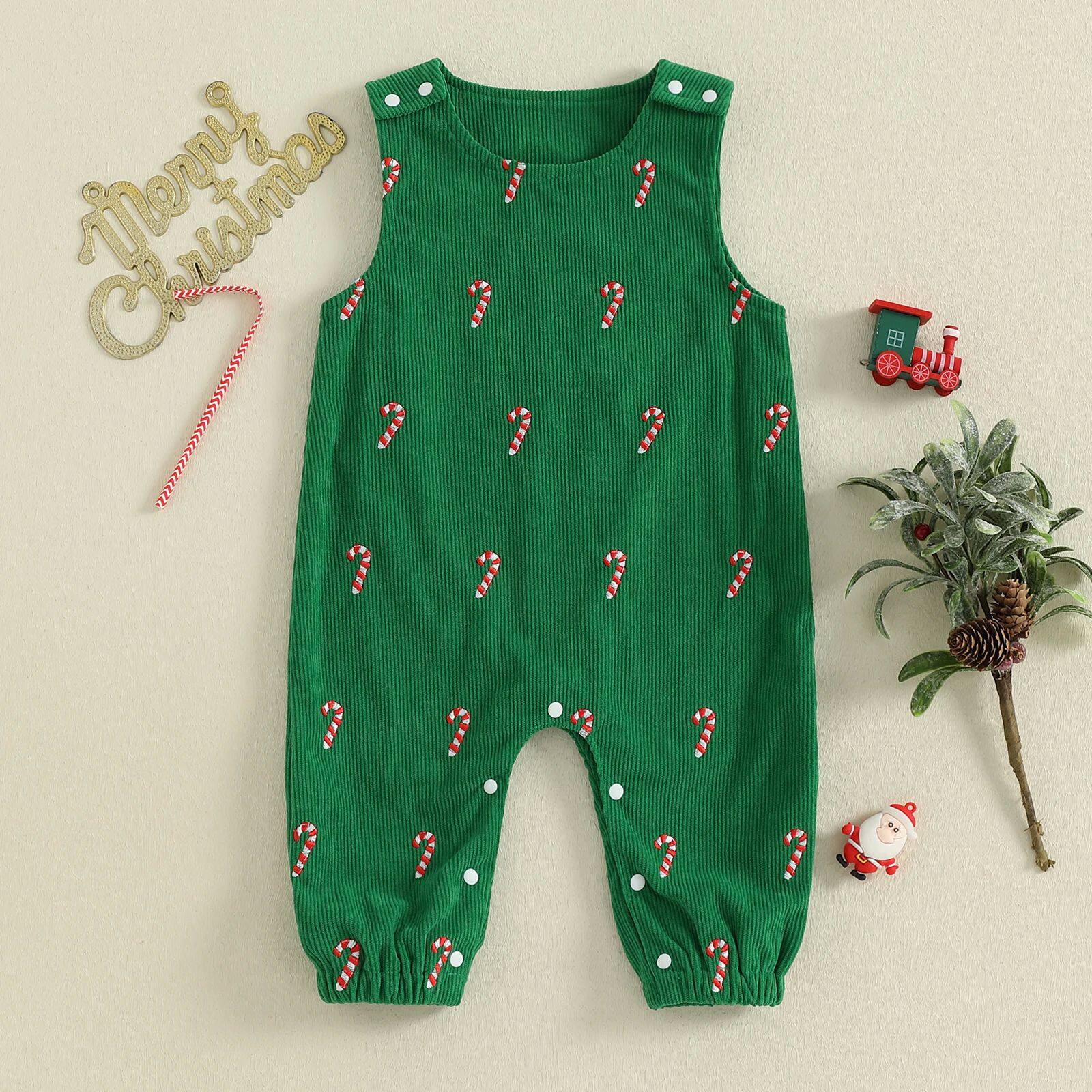 Citgeett Summer Christmas Infant Baby Boys Girls Romper Slee