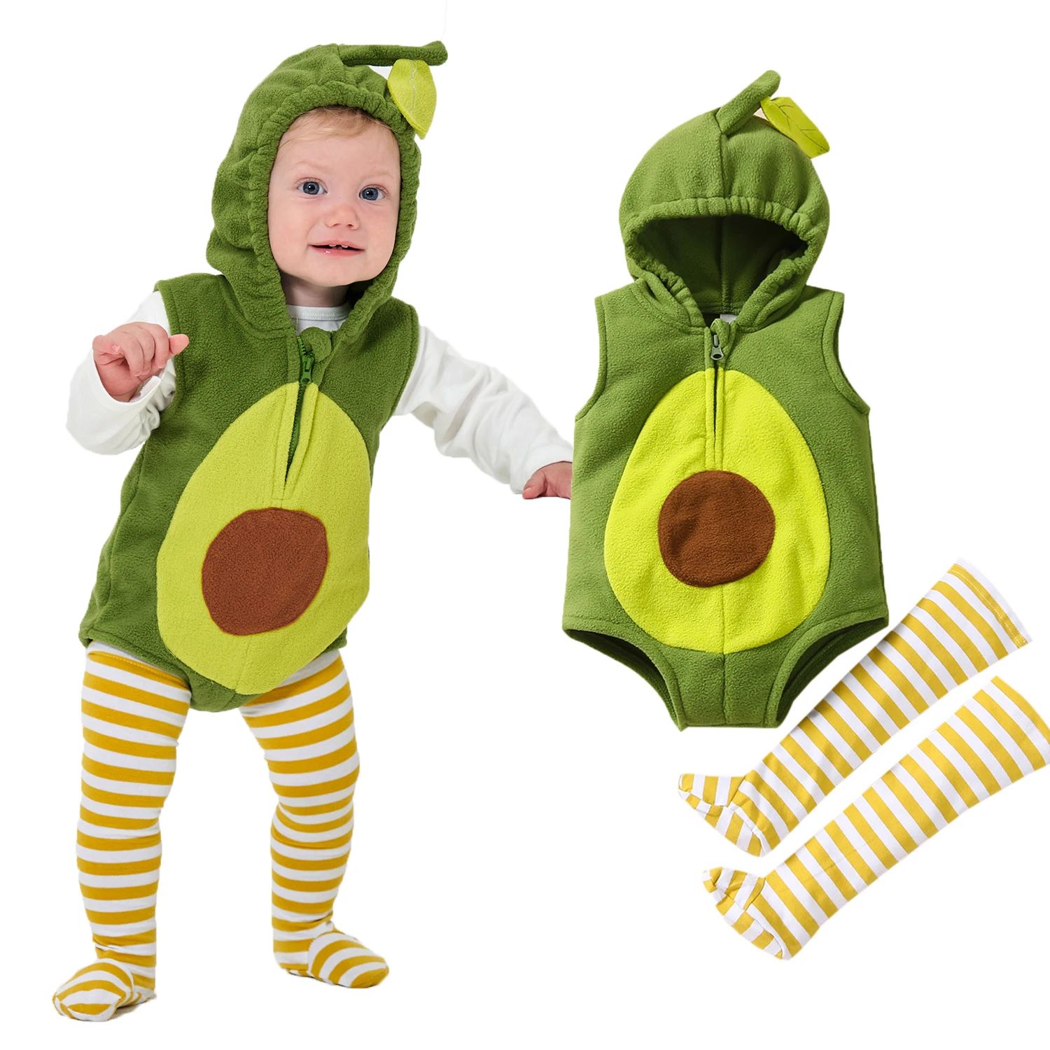 Umorden Infant Toddler Avocado Costume for Baby Girls Boys H