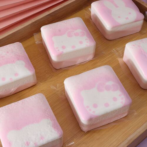 Cartoon Wet Soft Slow Rebound Milk Brick Simulation Sticky T