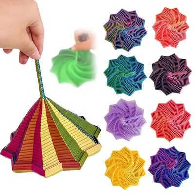 3D Printing Fractal Fidget Star Model Expanded Geometric Des