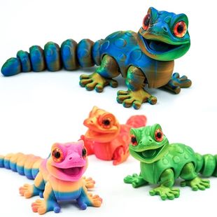 New Multi-joint Movable 3D Printed Animals Mini Cute Relief