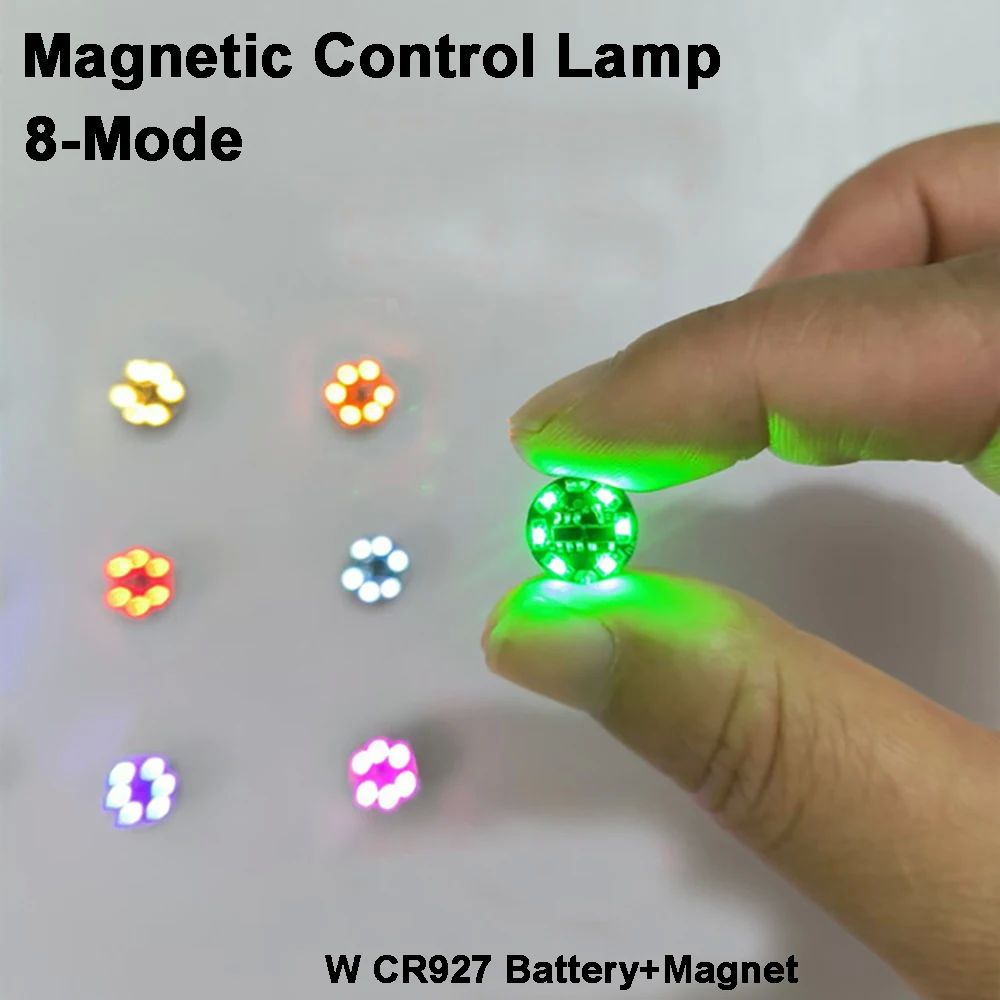 8-Mode Wireless LED Magnetic Control Lamp Magnet Induction F