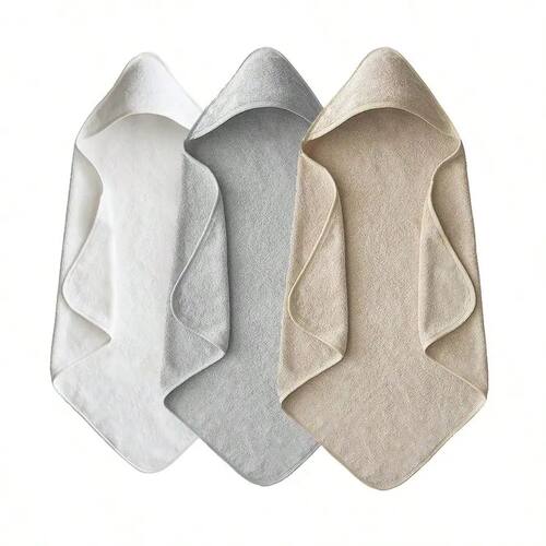 80*80cm Baby Bath Towel Toddler Bathrobe Newborn Swaddle Bla