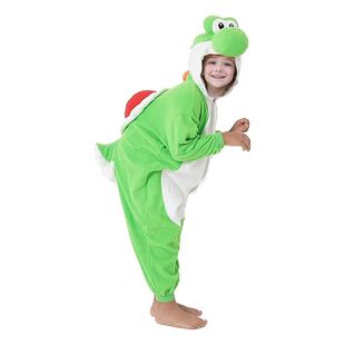 Kids Onesies Yoshi Kigurumi Boy's Pajamas Cartoon Cosplay Co