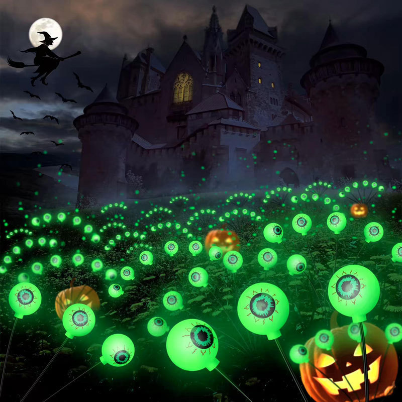 Led Halloween Floor Insert Lamp Outdoor Courtyard Garden Dec