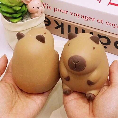 Capybara Slow Rebound  Squeeze Toy Kawaii Brown Squeeze Toys