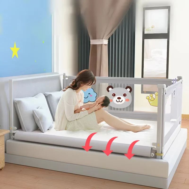Bed Guardrail Liftable Baby Safety Bed Barrier Stable Handra