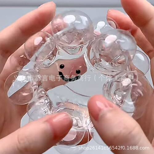 Crystal Ball Homemade Bubble Crystal Ball Pinch Decompressio