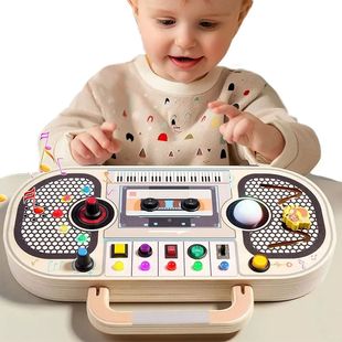 Baby Toys Wooden Busy Sensory Montessori Board Toddler