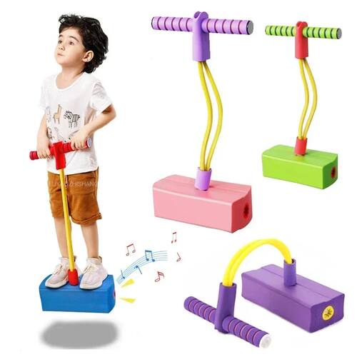 Gifts for 3+Old Boys Girls Foam Pogo Jumper for Kids Outdoor