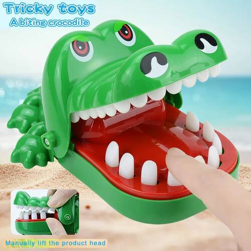 Bite hand crocodile children's toy stress relief toy Bite ha