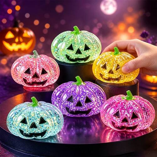 Pumpkin Maltose Pressure Ball Wet Toy for Relieving Stress,