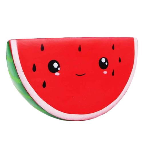 Jumbo Kawaii Watermelon Squishy Simulated Fruit Slow Rising