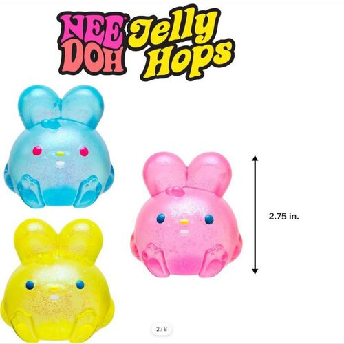 Needoh Jelly Hops Decompression Simulation Rabbit Pinch Deco