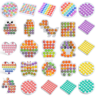 Pop It Fidget Toys Sensory Fidget Toys Pack Popit Gift