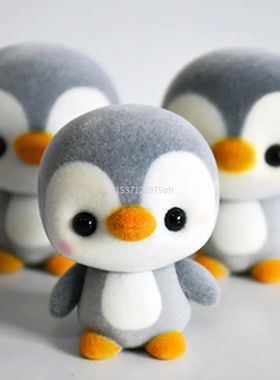 5.5CM Cute Penguin Plush Toys Stuffed Animal Doll Kawaii Pen
