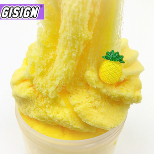 Toys Clay Cloud Pineapple Charm Fluffy Scented Slime