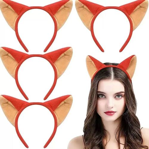 Sheriff Judy Rabbit Ear Headband Cosplay Fox Headband Amusem