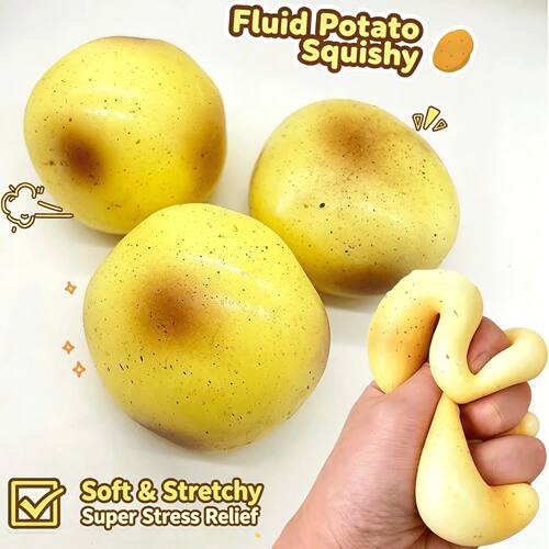 Realistic Potato Slow Rebound Squishy Toy Soft Stretch Squee