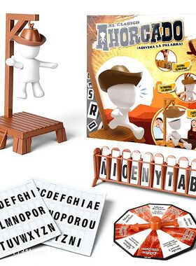 Christmas Magnetic Hangman Board Games Mystery Guessing Word