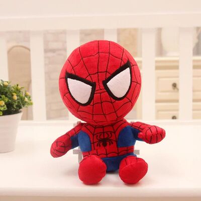 27-30CM Anime Avengers Spiderman Plush Toys Into the Spider-