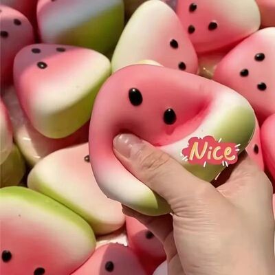 Sell Well Squishy Watermelon Fidget Toy Anti-Stress Slow Ris