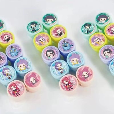 Kpop Demon Hunter Stamps Party Favors Seal Stamps for Kids C