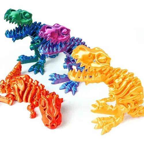 3D Printing Full-joint Movable Tyrannosaurus Rex Figurine Hi
