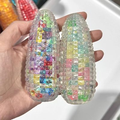 Mini Colored Crystal Simulation Super Soft Corn Decoration S