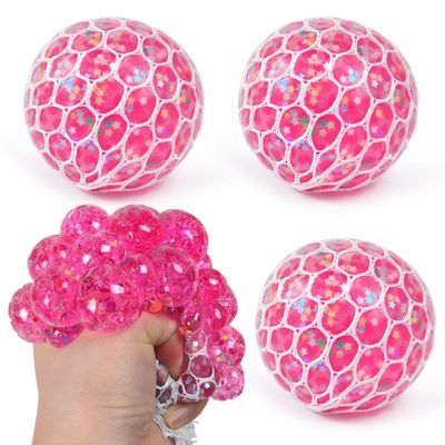 Colorful Star Squeezing Ball Squishy Ball 3D Stress Relief S