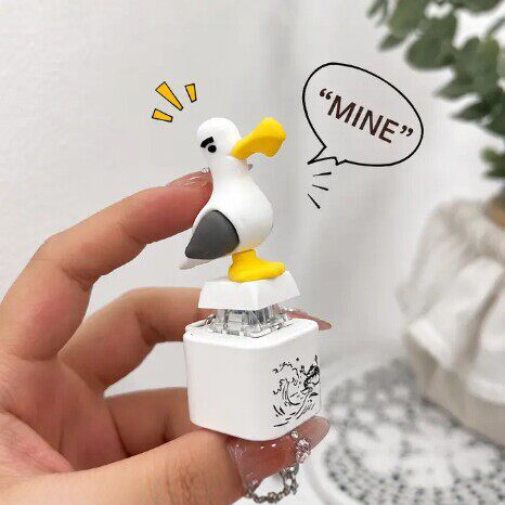 Mine Bird Voice Key Luminous Electronic Pendant Keyboard Dec