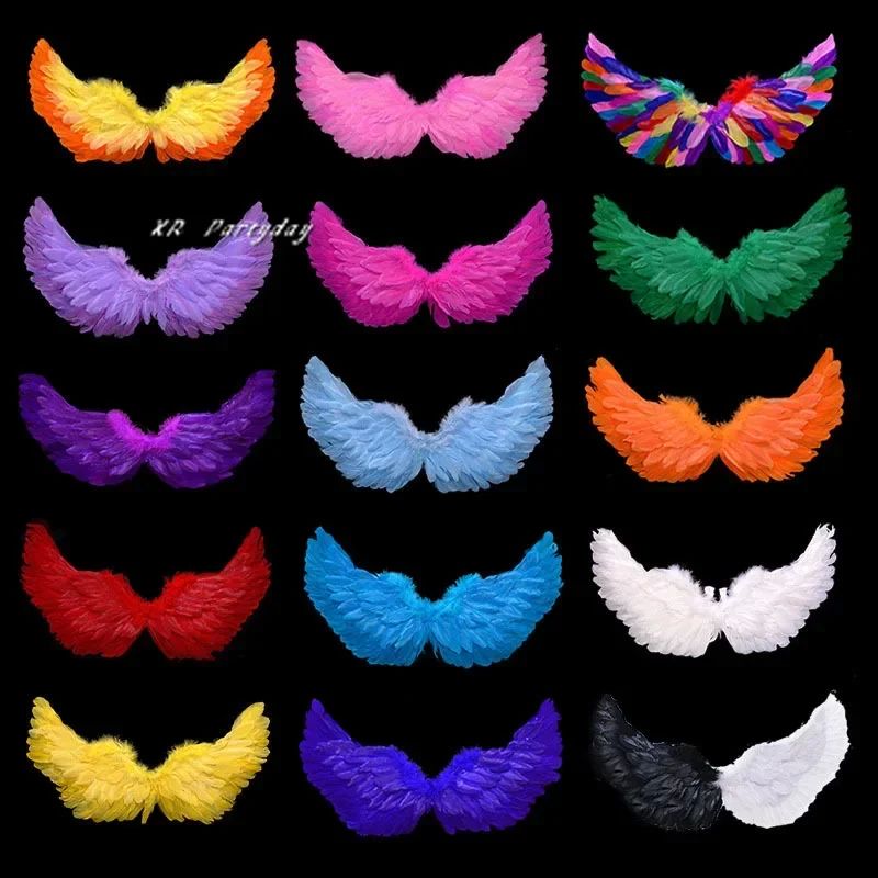 1pcs Child Adult Angel Feather Wing Show Fairy Costume Cospl