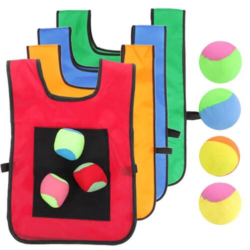 Children Sticky Ball Vest Toy Outdoor Sports Toys Kids Catch